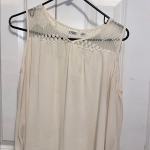 Cream blouse